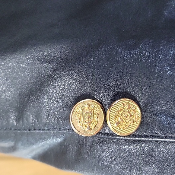 Lord & Taylor Leather Jacket Size 8P - Picture 2 of 7